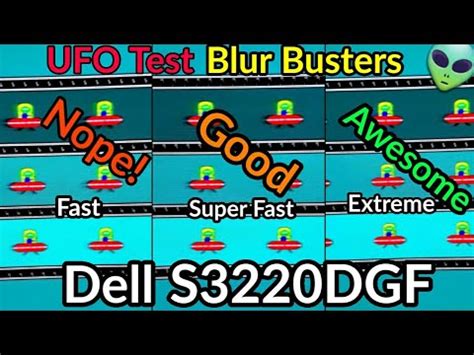 blur busters ufo ghosting test